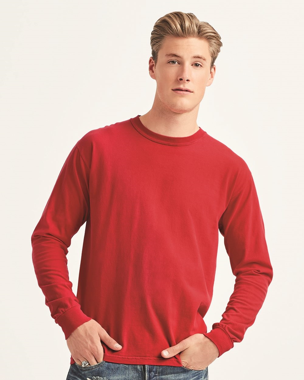 Comfort Colors Garment-Dyed Heavyweight Long Sleeve T-Shirts