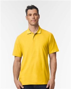Gildan 64800 Mens SoftStyle 100% Cotton Polo Shirts. Up to 25% Off. Free Shipping available.