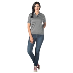 Reebok 7701 Ladies' PlayDry Tempo Heather Polo Shirts