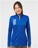 Adidas A483 Women's 3-Stripes Double Knit Full-Zip Jackets
