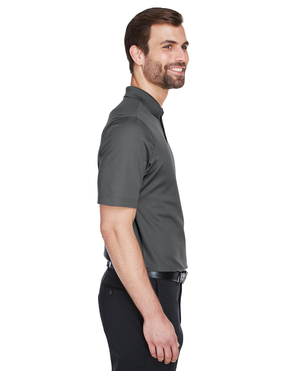 Devon & Jones DG20 CrownLux Performance™ Men's Plaited Polo Shirts