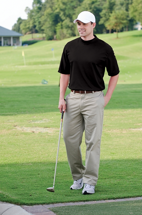 Mock short hot sale sleeve golf shirts