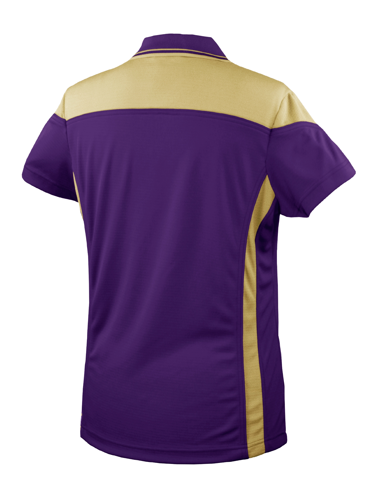 Yellow and sale purple polo shirt