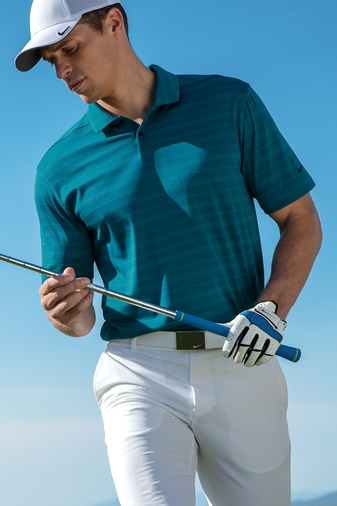zoom i dag Labe Nike Golf NKDC2115 Men's Dri-FIT Vapor Jacquard Polo Shirts