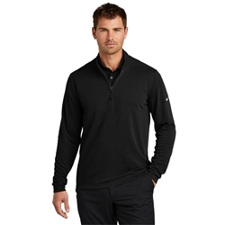 Nike Golf Textured Sleeve Swoosh 1/2-Zip Cover-Ups NKDX6702.