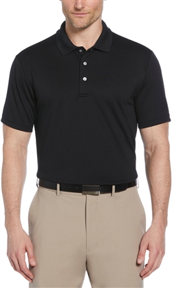 PGA TOUR MEN'S SS AIRFLUX SOLID MESH POLO PGM001