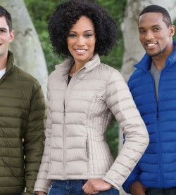 Weatherproof packable down outlet jacket