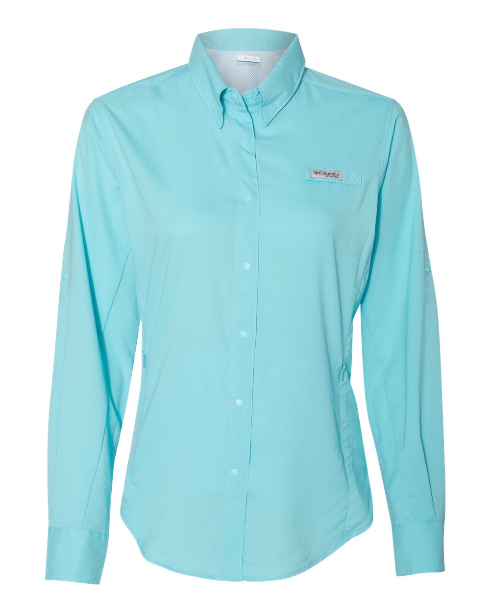 Columbia Women's Tamiami II UPF 40 Long Sleeve Fishing Shirt, Sun Glow, 1X  Plus