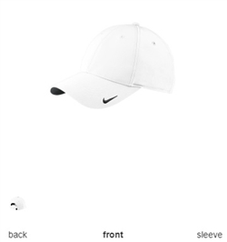 Nike 779797 Swoosh Legacy 91 Cap - Dark Grey/White